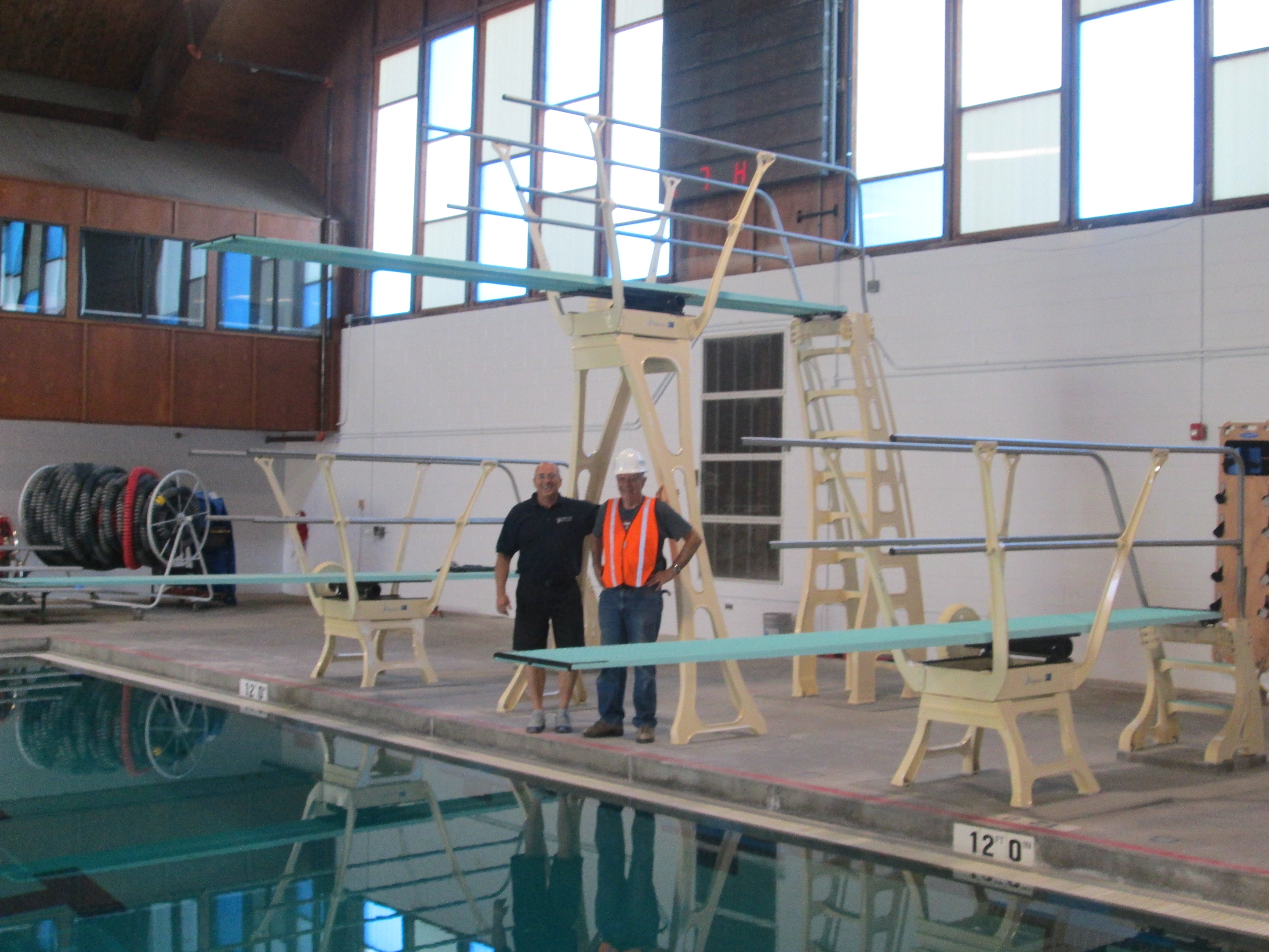 Person Diving - Diving Boards